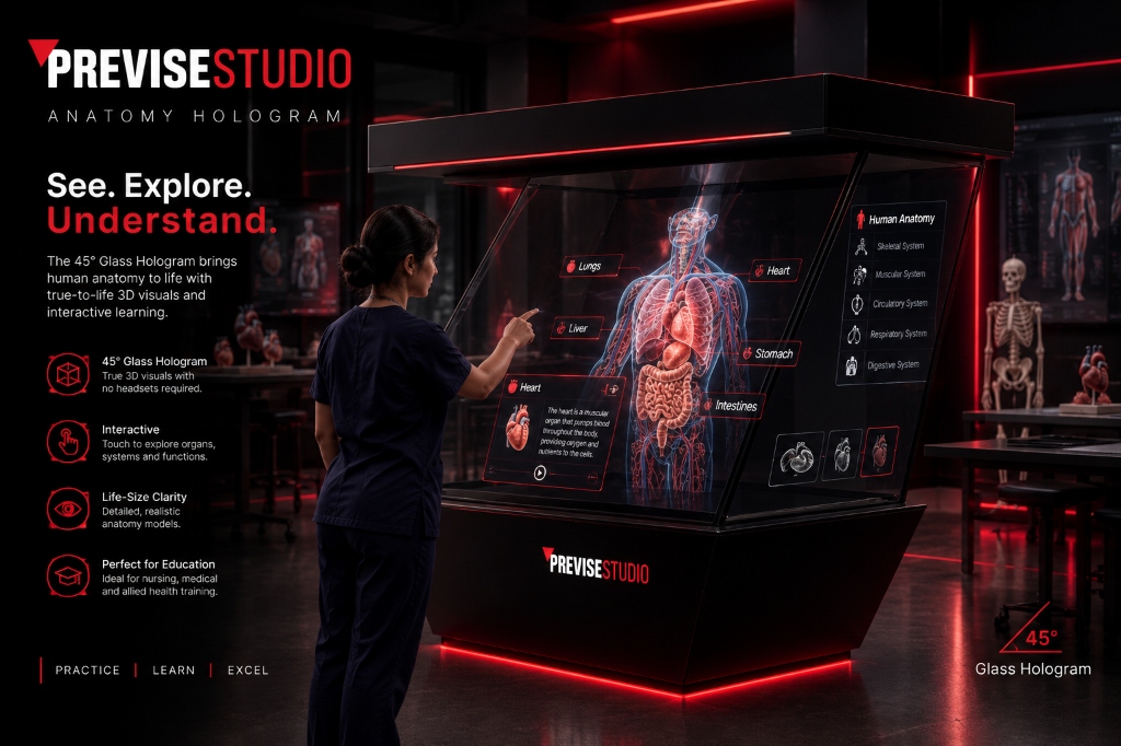Anatomy Hologram for Medical Students