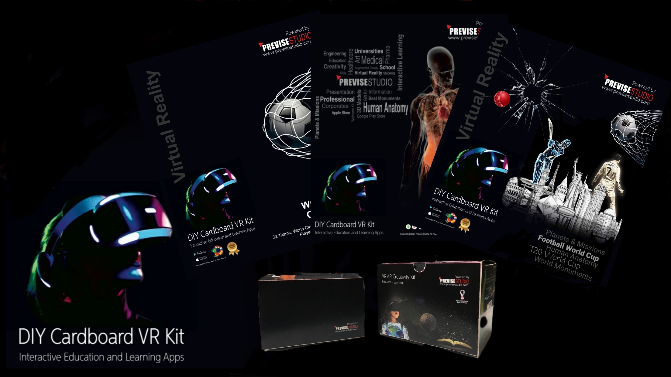 PREVISE DIY Cardboard VR Kit