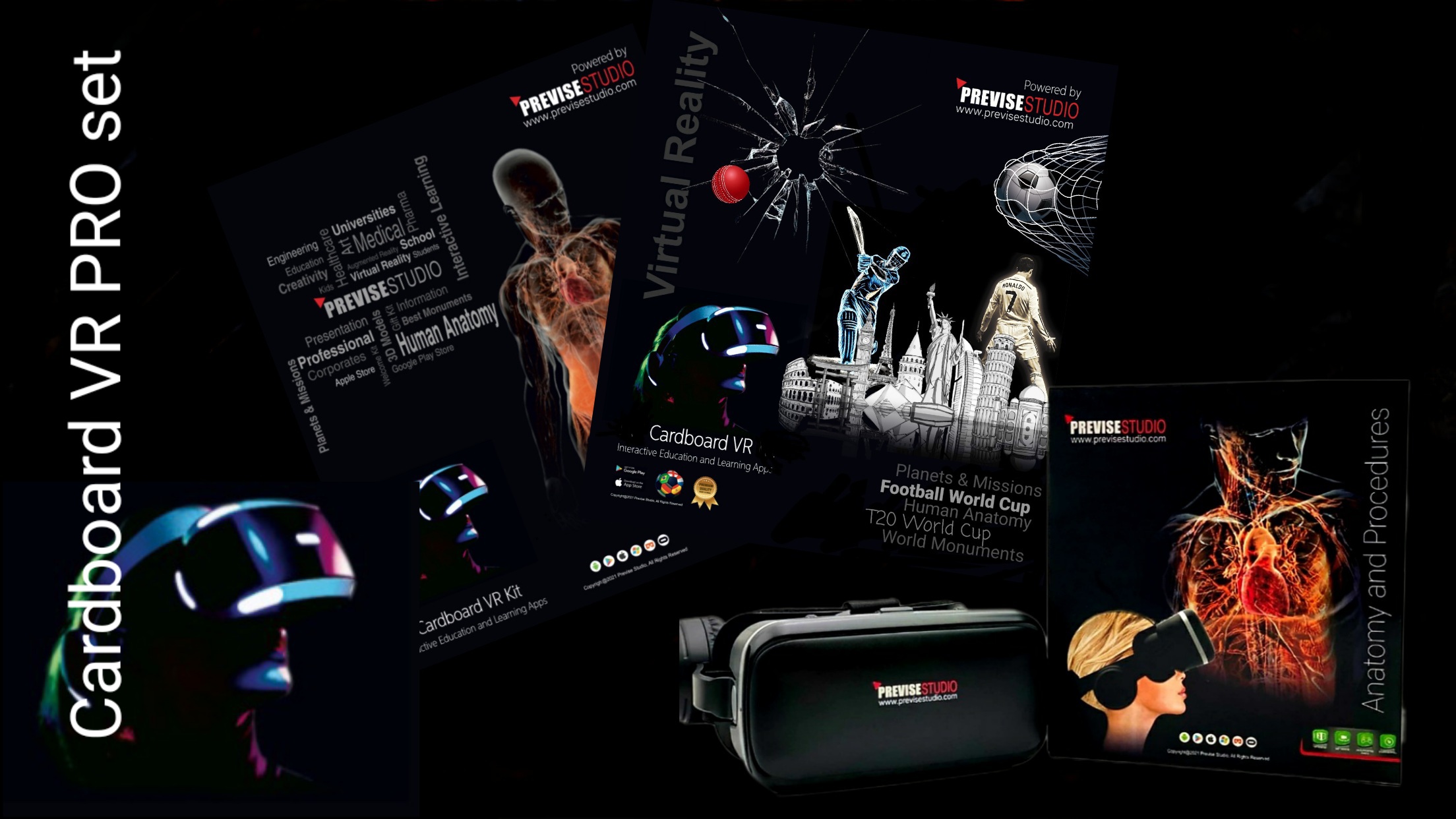 PREVISE Cardboard VR PRO